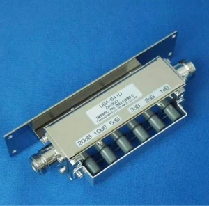 Tamagawa UBA641D-50NJ Attenuatore Variabile 1dB Passo 50Ω Max 41dB con Supporti - Foto 1 di 2