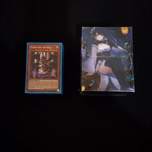 Yugioh Darklord Diabolos  Core Set with Deck box & Sleeves - Picture 1 of 4