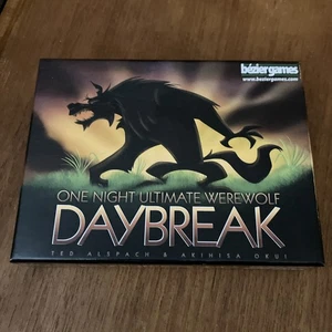 Unpunched Bezier Card Game One Night Ultimate Werewolf Daybreak Excellent - Picture 1 of 2