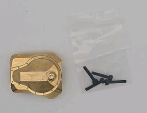 Brass Differential Cover Fits Front And Rear Axle 1/10 TRX4 TRX6 46g - Picture 1 of 5