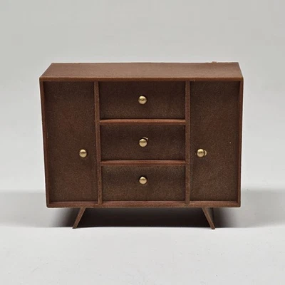 Vintage MCM Dollhouse Dresser Battery Power Box for Electric Lamps Hong Kong - Image 1 of 4