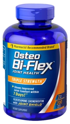 Osteo Bi-Flex тройная сила 200 таблеток срок годности 01/2027 здоровье суставов глюкозамин - Изображение 1 из 4