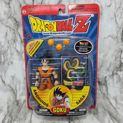 Dragon Ball Z Androids Saga Goku Action Figure Irwin Toy 2001 Worn Packaging - Image 1 of 4
