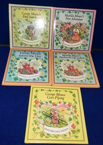 Heather S. Buchanan Lot Of 5 Vintage Mouse 5" Hardcover Books (READ DESC) - Picture 1 of 7