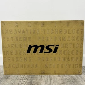 MSI Thin 15 Gaming Laptop 15.6" FHD 144Hz RTX 4050 i5-13420H 16GB 512GB NEW - Picture 1 of 14
