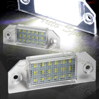 For 2003-2008 Ford Focus C-Max Xenon White 18-SMD LED 6000K License Plate Lights - Image 1 of 4