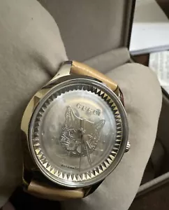 Gucci Automatic Exotic Leather Watch - Picture 1 of 14