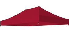 10x15 Pop Up Replacement Canopy Gazebo Tent Top Cover Red Burgundy 