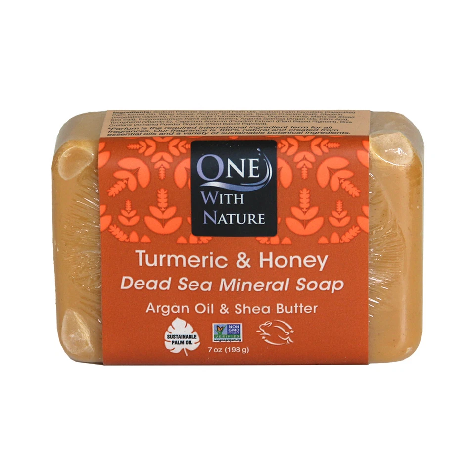 New Turmeric & Honey Soap (7 oz.) - Image 1 of 1