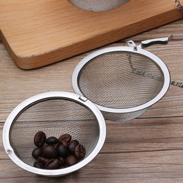 5cm Stainless Tea Infuser Sphere Locking Spice Ball Strainer Filter Strainer`sf Photo Related