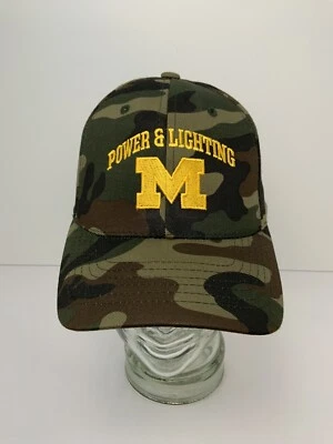 Gorra camuflada Univ of Michigan Power & Lighting gorra de caza hacemos azul brillante Foto 1 de 4