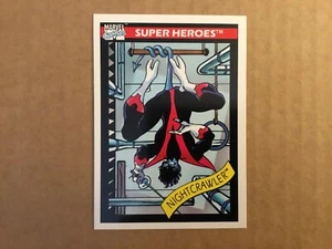1990 Impel Marvel Universe Series 1 #38 Nightcrawler - Picture 1 of 1