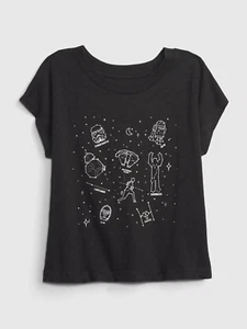NWT Kids Gap Girls T-shirt Star Wars constellations stars sky u pick size - Picture 1 of 2