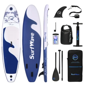 Inflatable Stand Up Paddle Board 11'x34"x6" Accessories - Picture 1 of 6