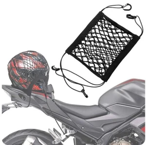 Red de carga de actualización para almacenamiento de cascos de motocicleta, 10"X11" de alta elasticidad doble capa - Imagen 1 de 3