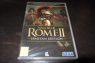 TOTAL WAR ROME II 2 SPARTAN EDITION NEW SEALED FREE SHIPPING   - Image 1 of 4