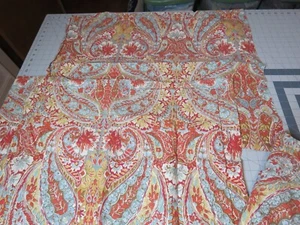 DREI Pottery Barn Bella Paisley Kissenbezüge Standard knackig Baumwolle Paisley Vintage - Bild 1 von 10