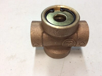 NATIONAL FIRE PRODUCTS National Fire NFP130101G 1” IPS Sight Glass W/1/2” Orifice Brass Sprinkler FTG