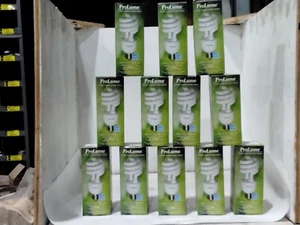 LOT OF 12 ProLume ULTRA CPMPACT MINI-SPIRAL PL15SE/27 (SW5) - Picture 1 of 2