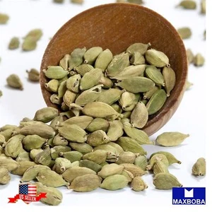 Green Cardamom Seeds (Elaichi) 100% Pure Natural Guatemala Spices - Picture 1 of 3