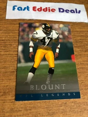 2000 UPPER DECK NFL FOOTBALL LEGENDS MEL BLOUNT CARD 61 PITTSBURGH STEELERS - Image 1 of 2
