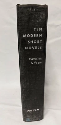 Ten Modern Short Novels First Edition 1958 Hamalian & Volpe Mann Faulkner Conrad Foto 1 de 4
