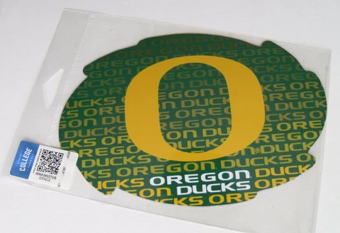 NCAA 1 Pair Oregon Ducks Magnets 6 7/16" Wide x 4 3/8" High Cover