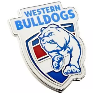 33693 WESTERN BULLDOGS AFL TEAM LOGO METAL LAPEL HAT TIE PIN BADGE - Bild 1 von 1