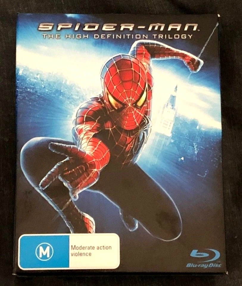 Spider-Man The High Definition Trilogy BluRay Boxset - Like New!! - Image 1 of 2
