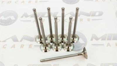 Pour Renault Nissan Opel 2.0 DCI M9R 16v Moteur Diesel 8x Admission Valves - Image 1 of 3