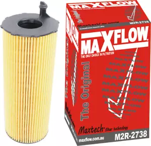 Oil Filter fits Audi A4 B7 3.0L B8 2.7L 3.0L MAXFLOW Replaces Ryco Filter R2738P - Picture 1 of 1