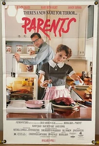 PARENTS FF ORIGINAL VIDEO VHS MOVIE POSTER RANDY QUAID VESTRON (1989) - Picture 1 of 1