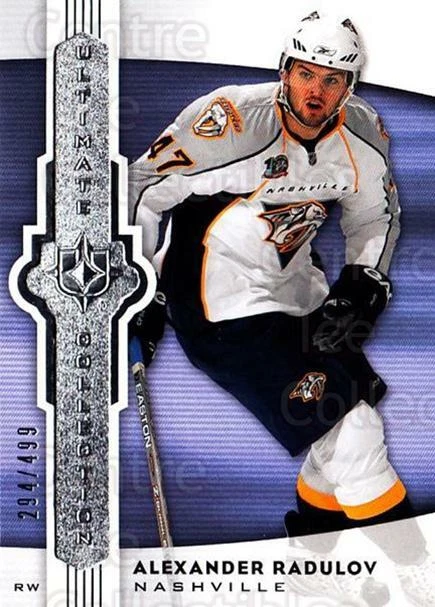 2007-08 UD Ultimate Collection #33 Alexander Radulov - Image 1 of 1