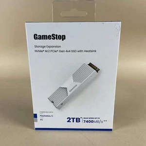 New Gamestop M.2 2280 Storage Expansion 2TB PCIe Gen4 x4 SSD 394133 - Picture 1 of 4