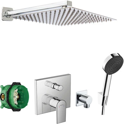 Hansgrohe Vernis Shape Unterputz Dusch Ibox Duscharmatur Pulsify Duschsystem V78 - Bild 1 von 4