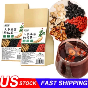 Ginseng Maulbeer Mispel Tee, Lebertee, Nierengesundheit Nierentee Chinesische Kräuter - Bild 1 von 18