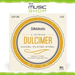 D'Addario 4 String Dulcimer Strings with Loop End - EJ64 - Bild 1 von 5