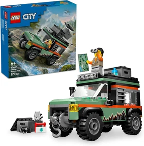 City Off-Road 4x4 Mountain Truck Toy for Kids 6+ Vehicle Playset with Explorer M - Picture 1 of 11