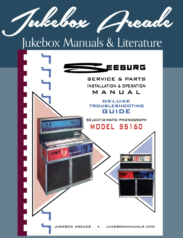 ¡NUEVO! Manual Seeburg Modelo SS160 ¡Más completo del mercado! 323 páginas ¡Ninguna mejor! Foto 1 de 1
