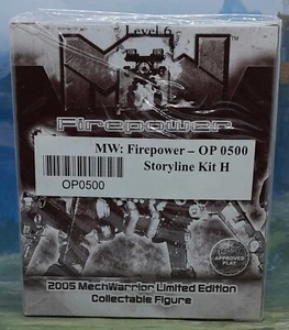 MechWarrior Firepower Storyline Kit H Convention Exclusive #OP0500 Neu ungeöffnet - Bild 1 von 2