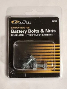 U1 Battery Lawn & Garden Tractor Battery Bolts & Nuts by East Penn/Deka - Picture 1 of 1