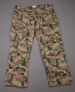 Levis Mens Cargo Pants Camo Pockets Utility Military Tag Sz 40 X 30 (40" X 28") - Picture 1 of 15
