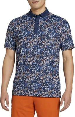 Мужские гольф-поло Walter Hagen Performance 11 Garden Party темно-синие с коротким рукавом размер Small - Изображение 1 из 4