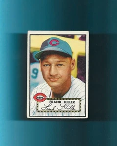 NICE! FRANK HILLER-CINCINNATI REDS! 1952 Topps # 156 - Picture 1 of 2
