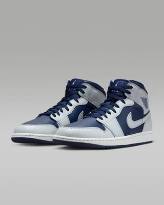 Nike Air Jordan 1 Mid Para hombres Moda Zapatos Tenis DQ8426-403 Foto 1 de 4