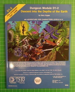 D1-2 Descent into the Depths of the Earth - Dungeons & Dragons - D&D - Imagen 1 de 12