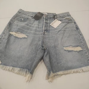Zenana Jeansshorts Damen neu mit Etikett Größe XL - Bild 1 von 9