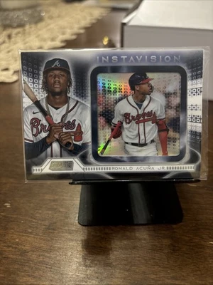 2021 Topps Stadium Club - Instavision Ronald Acuña Jr. #IR-RA - Image 1 of 2