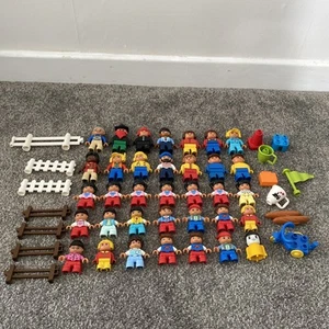 Genuino Lego Duplo Figuras Paquete 35 Más Accesorios Mezclados Varios 0000 - Imagen 1 de 15