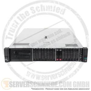 HPE ProLiant DL380 Gen10 16x2,5" SFF 2x Intel Xeon 6148 128GB DDR4 2x 480GB SSD - Picture 1 of 5